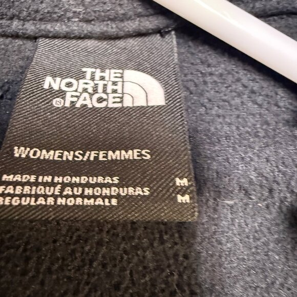 The North Face Women’s 1/4-Zip Fleece Olive/Black M EUC - Picture 4 of 9